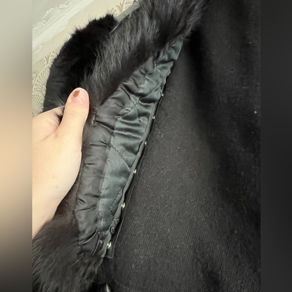 1950’s big fur collar sweater - Picture 3 of 7